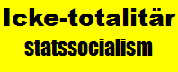 icke-totalitär statssocialism